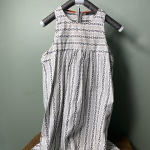 THML Sleeveless Dress - White and Black